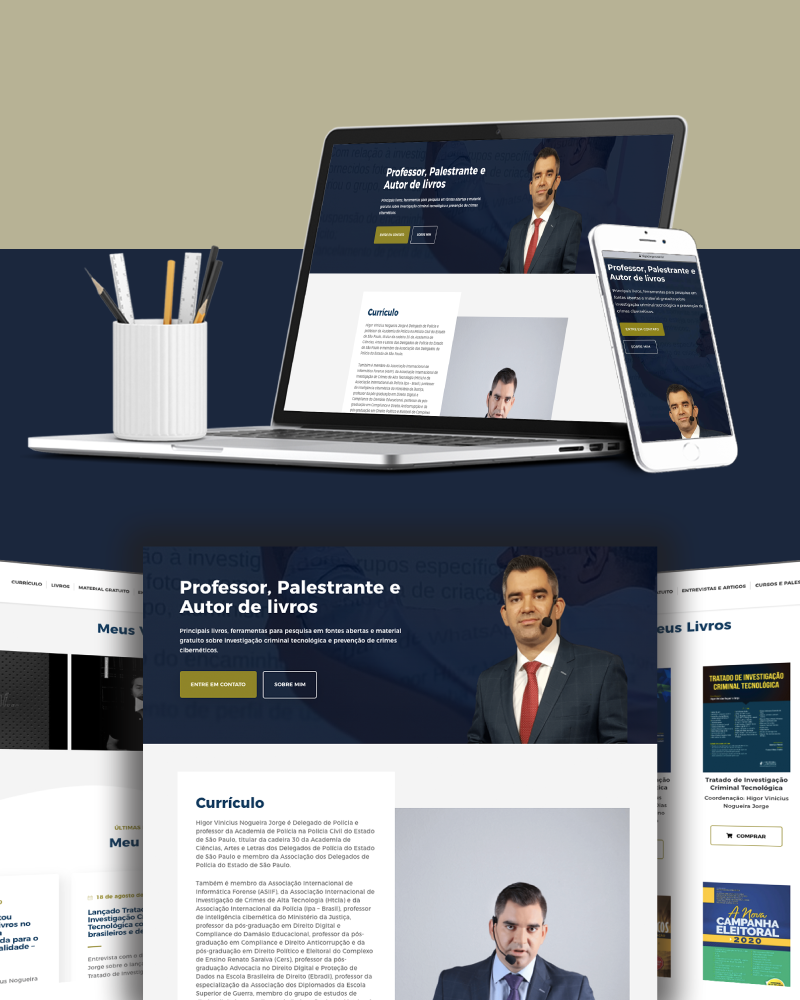 Site Institucional + Blog